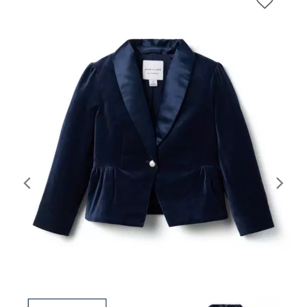 NWT Janie & Jack peplum blazer